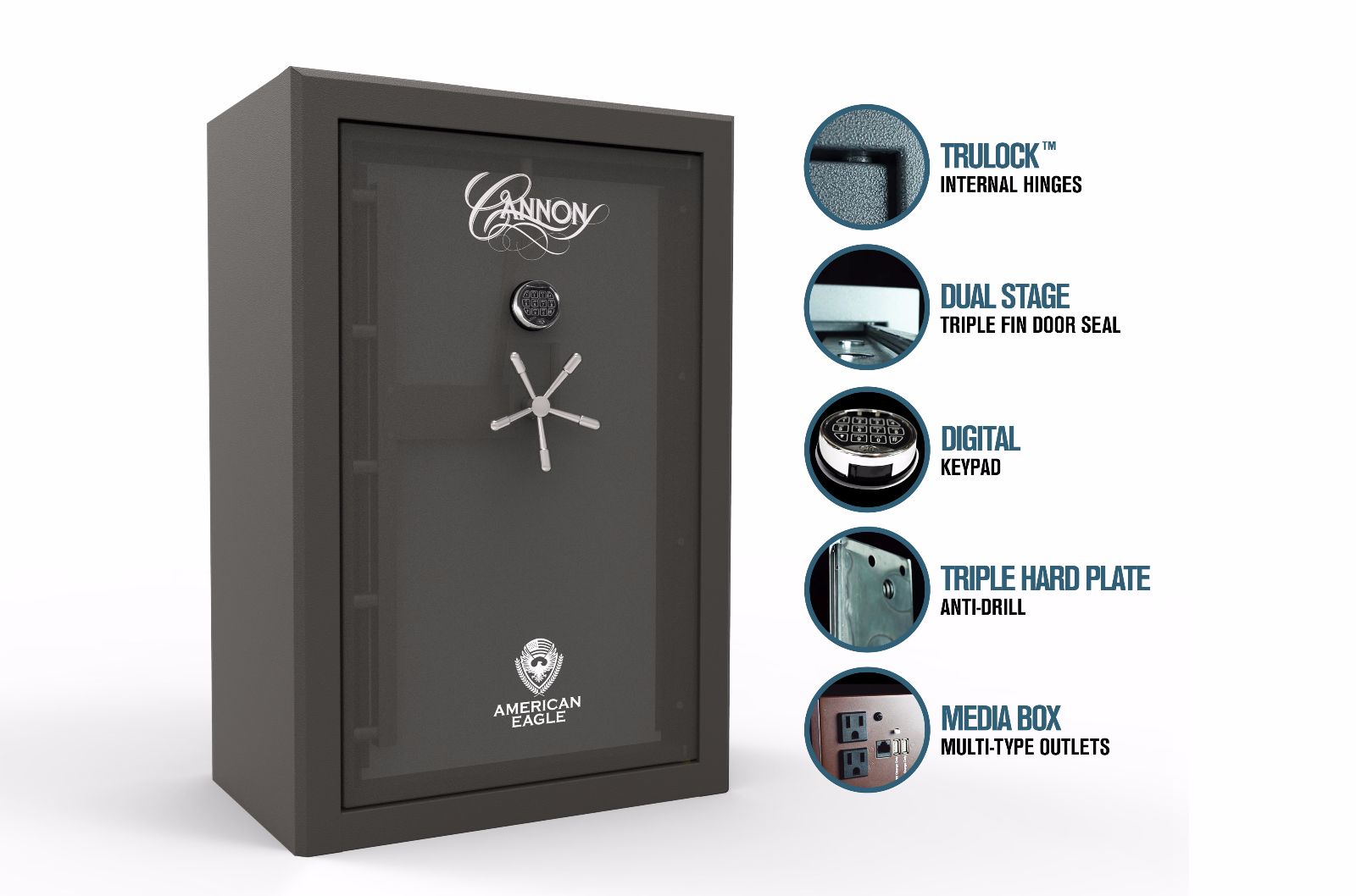 Home Safe and Gun Safe Features Cannon Safe